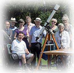 AAA visit Abbey Gardens for the transit of Mercury
