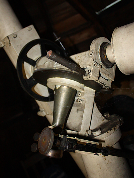 Detail from the telescope mount